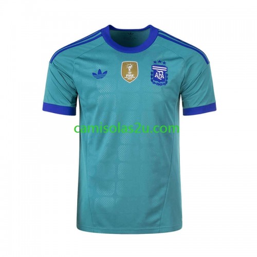 Camisolas de futebol Argentina Guarda Redes Equipamento Alternativa World Cup 2026 Manga Curta Camisolas de futebol Argentina Guarda Redes Equipamento Alternativa World Cup 2026 Manga Curta